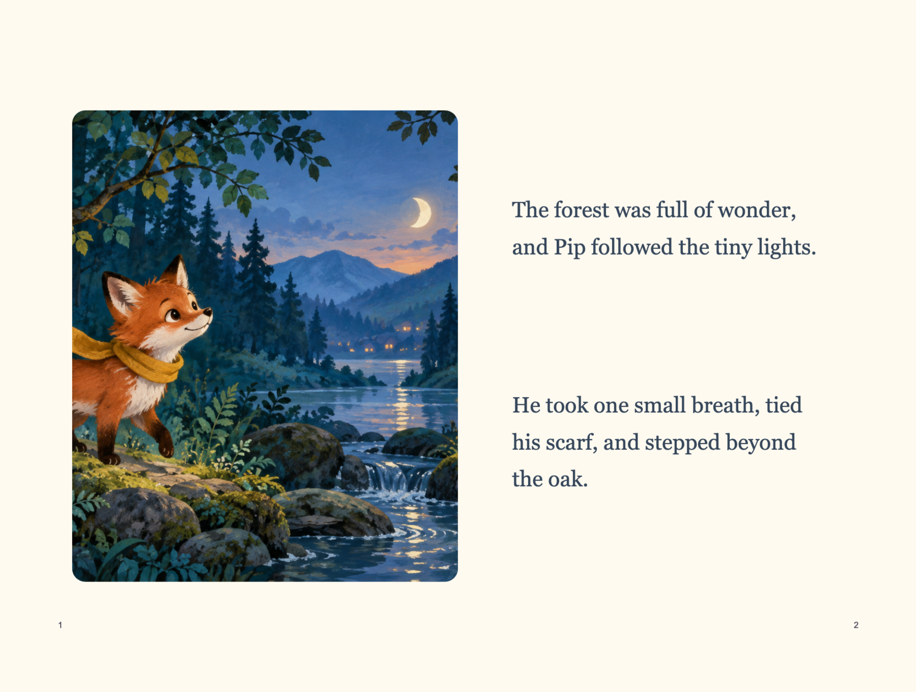 Rounded Corner Image template preview