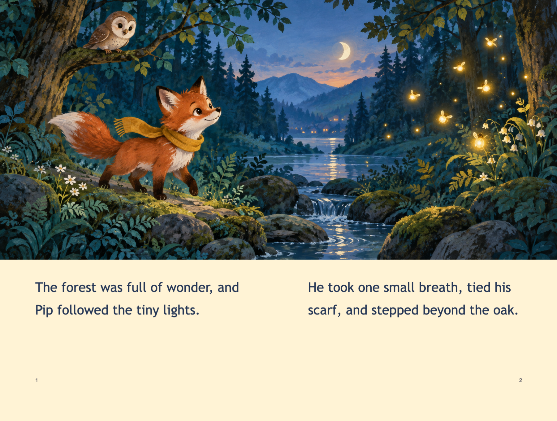 Big Little Adventures template preview