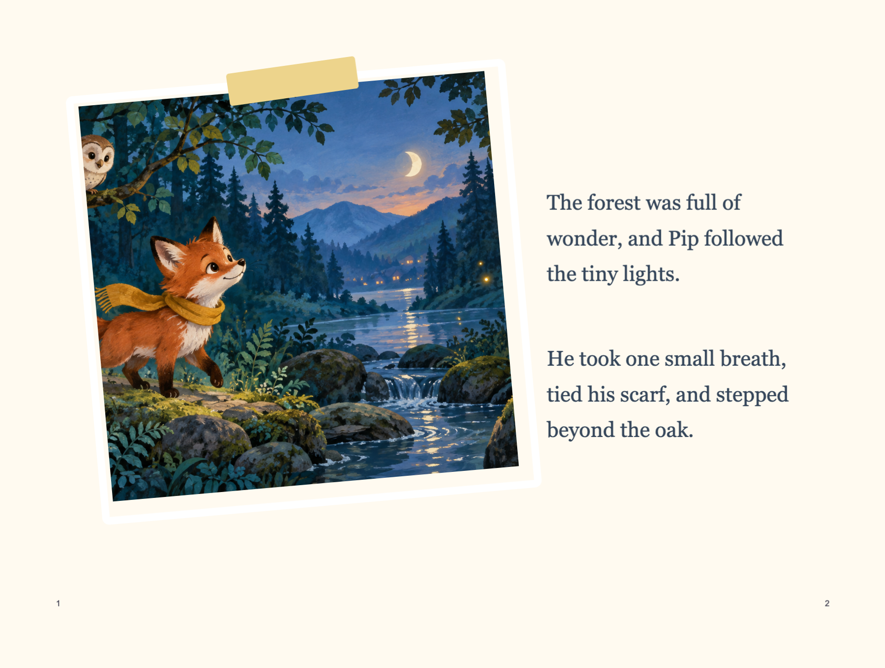 Polaroid / Scrapbook template preview