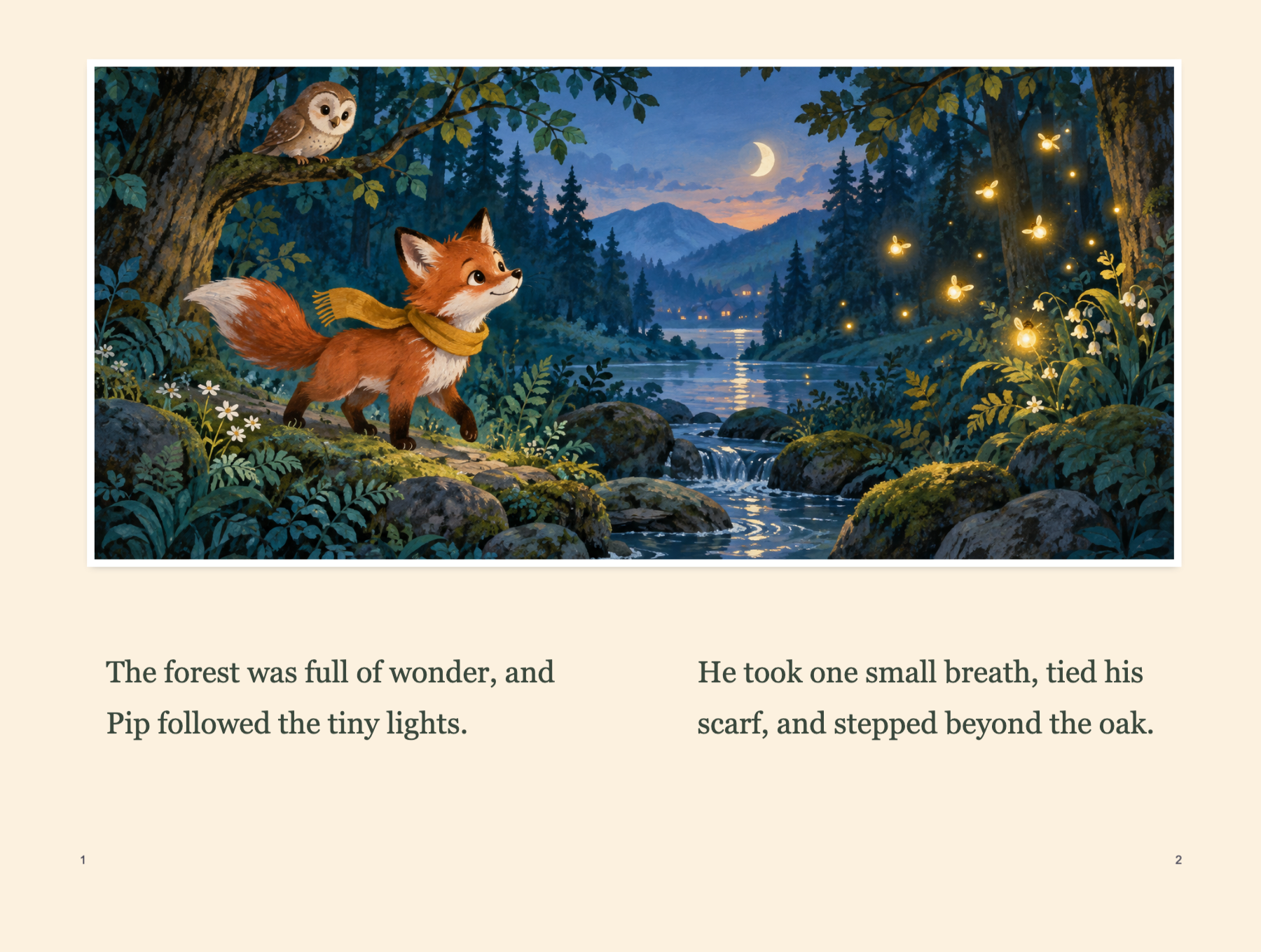 The Picture Window template preview