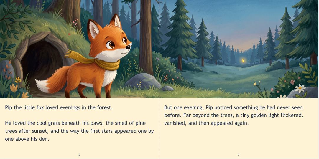 Big Little Adventures template preview
