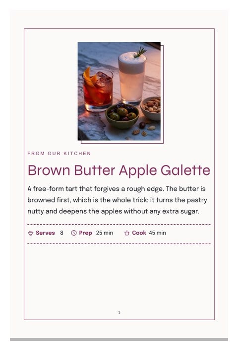 Cocktail Hour template preview