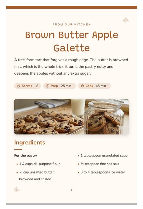 Cookie Jar template preview