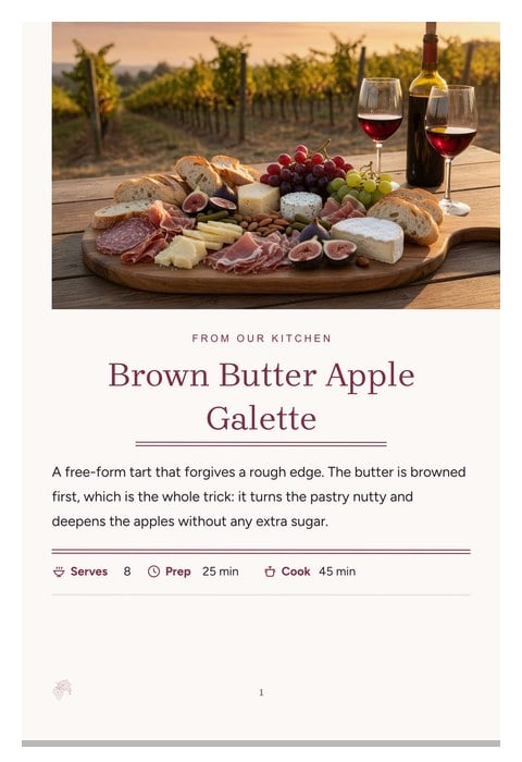 Wine Country template preview