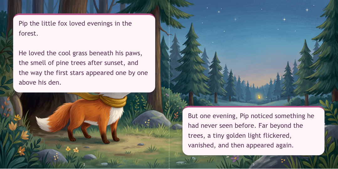 Pocket of Wonder template preview