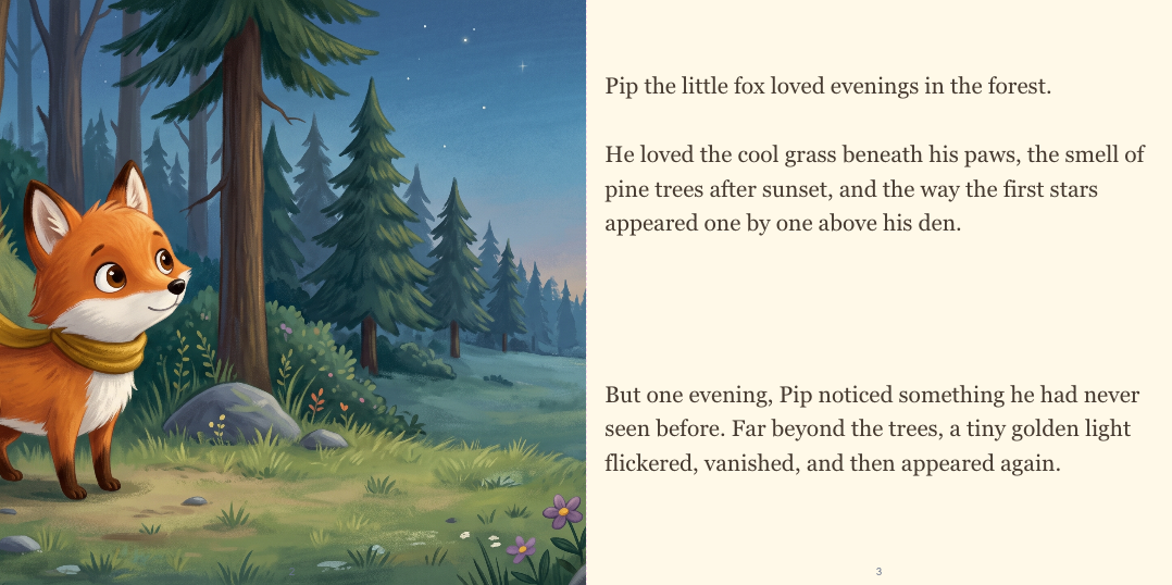 Storybook Classic template preview
